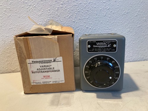 Technipower w5m variac - technipower,
