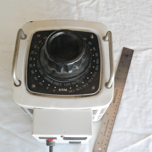 Krm variac 2090vr contact - variac,